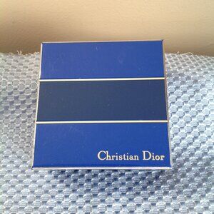 Christian Dior Loose Powder Sahara Beige Blue Box Makeup Case - NO POWDER
